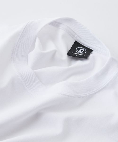 brknhome(ブロークンホーム)の「【BRKNHOME/ブロークンホーム】×【ZERO STAIN/ゼロステイン】コラボ 7分袖 裾ラウンド クルーネック ベースボール Tシャツ(Tシャツ/カットソー・メンズ・オフホワイト/ホワイト/スミクロ・MEDIUM/LARGE)」の12枚目の写真