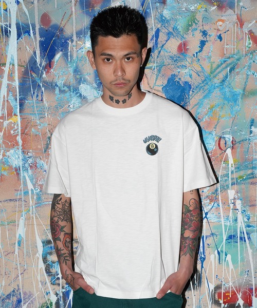 SANTA CRUZ(サンタクルーズ)の「【ムラサキスポーツ限定】SANTA CRUZ サンタクルーズ 半袖 Tシャツ WINKOWSKI VOMITS SS TEE 502263408(Tシャツ/カットソー・メンズ・ホワイト/ブラック・XL/L/M)」の3枚目の写真
