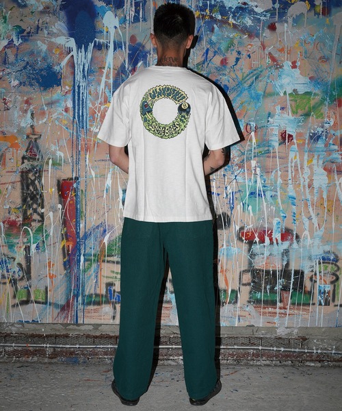 SANTA CRUZ(サンタクルーズ)の「【ムラサキスポーツ限定】SANTA CRUZ サンタクルーズ 半袖 Tシャツ WINKOWSKI VOMITS SS TEE 502263408(Tシャツ/カットソー・メンズ・ホワイト/ブラック・XL/L/M)」の5枚目の写真