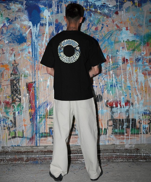 SANTA CRUZ(サンタクルーズ)の「【ムラサキスポーツ限定】SANTA CRUZ サンタクルーズ 半袖 Tシャツ WINKOWSKI VOMITS SS TEE 502263408(Tシャツ/カットソー・メンズ・ホワイト/ブラック・XL/L/M)」の8枚目の写真