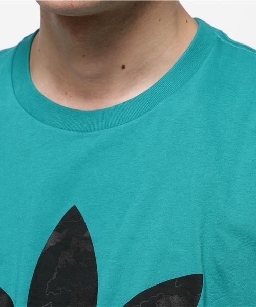 adidas Originals（アディダスオリジナルス）の「オリジナルス ロゴTシャツ [ORG TREFOIL TEE]（Tシャツ/カットソー・メンズ・グリーン・LARGE/X-SMALL/XXX-LARGE/XX-LARGE/X-LARGE/SMALL/MEDIUM）」の4枚目の写真