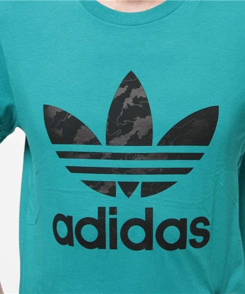 adidas Originals（アディダスオリジナルス）の「オリジナルス ロゴTシャツ [ORG TREFOIL TEE]（Tシャツ/カットソー・メンズ・グリーン・LARGE/X-SMALL/XXX-LARGE/XX-LARGE/X-LARGE/SMALL/MEDIUM）」の7枚目の写真