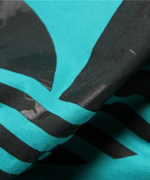 adidas Originals（アディダスオリジナルス）の「オリジナルス ロゴTシャツ [ORG TREFOIL TEE]（Tシャツ/カットソー・メンズ・グリーン・LARGE/X-SMALL/XXX-LARGE/XX-LARGE/X-LARGE/SMALL/MEDIUM）」の8枚目の写真