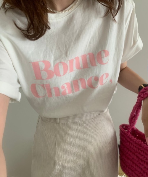 FREE STYLISTS(フリー スタイリスト)の「YUGA_YGMC Korean stylelogo t-shirt(Tシャツ/カットソー・レディース・ブラック/ピンク/レッド・FREE)」の9枚目の写真