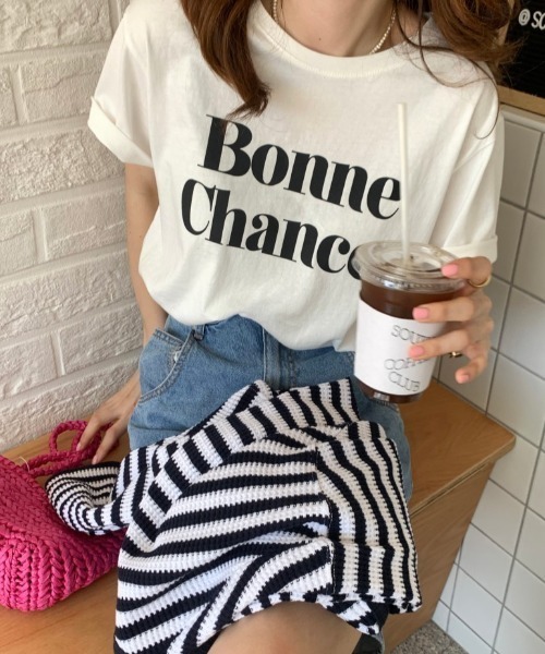 FREE STYLISTS(フリー スタイリスト)の「YUGA_YGMC Korean stylelogo t-shirt(Tシャツ/カットソー・レディース・ブラック/ピンク/レッド・FREE)」の20枚目の写真