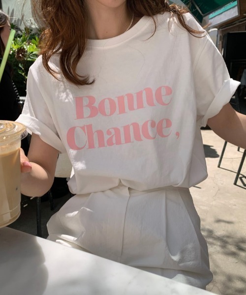 FREE STYLISTS(フリー スタイリスト)の「YUGA_YGMC Korean stylelogo t-shirt(Tシャツ/カットソー・レディース・ブラック/ピンク/レッド・FREE)」の8枚目の写真