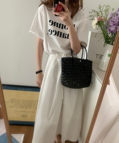 FREE STYLISTS(フリー スタイリスト)の「YUGA_YGMC Korean stylelogo t-shirt(Tシャツ/カットソー・レディース・ブラック/ピンク/レッド・FREE)」の12枚目の写真