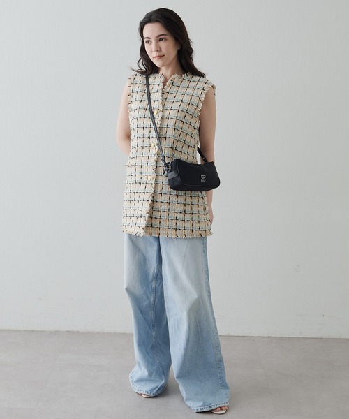 IACUCCI(イアクッチ)の「アーゴ ミニショルダー NYLON/CERVO(ショルダーバッグ・レディース・ブラック・FREE)」の2枚目の写真