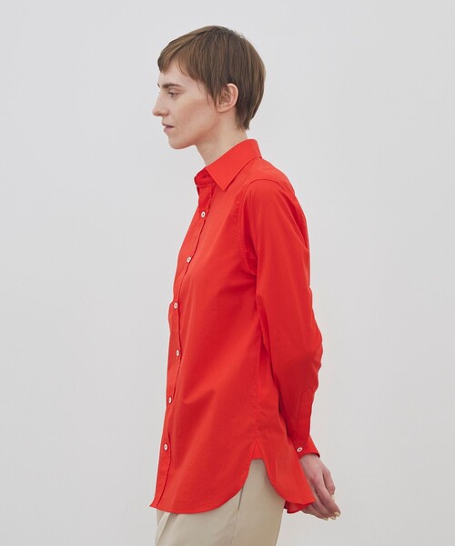 TOMORROWLAND (トゥモローランド)の「Sebline WORK SHIRT(シャツ/ブラウス・レディース・レッド・M/S)」の4枚目の写真