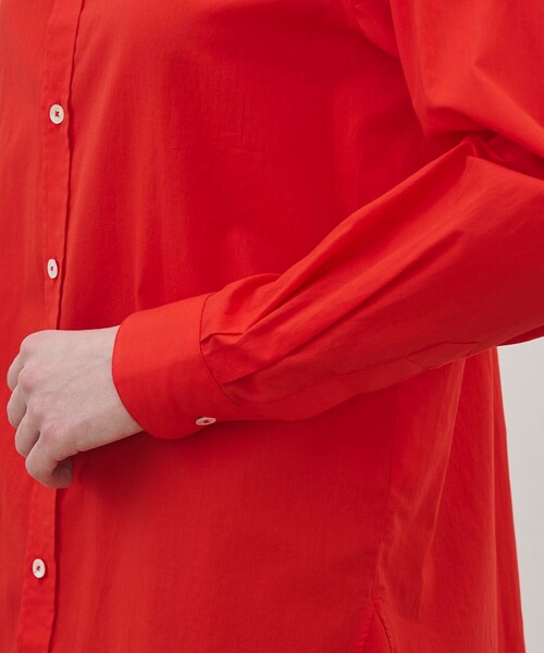 TOMORROWLAND (トゥモローランド)の「Sebline WORK SHIRT(シャツ/ブラウス・レディース・レッド・M/S)」の7枚目の写真