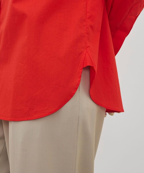 TOMORROWLAND (トゥモローランド)の「Sebline WORK SHIRT(シャツ/ブラウス・レディース・レッド・M/S)」の8枚目の写真
