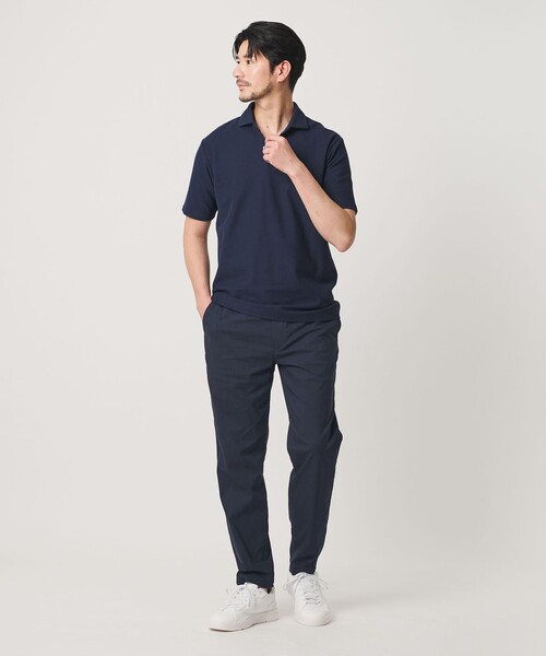BEAUTY&YOUTH UNITED ARROWS(ビューティーアンドユースユナイテッドアローズ)の「【WEB限定 WARDROBE SMART】クール ストレッチ イージーパンツ 【接触冷感・吸水速乾】(その他パンツ・メンズ・ロイヤルブルー/モカ/ブラック・S/M/L/XL)」の4枚目の写真