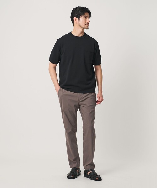 BEAUTY&YOUTH UNITED ARROWS(ビューティーアンドユースユナイテッドアローズ)の「【WEB限定 WARDROBE SMART】クール ストレッチ イージーパンツ 【接触冷感・吸水速乾】(その他パンツ・メンズ・ロイヤルブルー/モカ/ブラック・S/M/L/XL)」の11枚目の写真