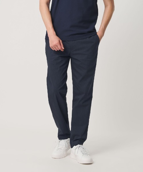 WEB限定 WARDROBE SMART】クール ストレッチ イージーパンツ 【接触冷
