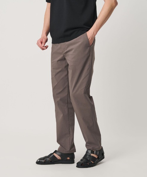 WEB限定 WARDROBE SMART】クール ストレッチ イージーパンツ 【接触冷