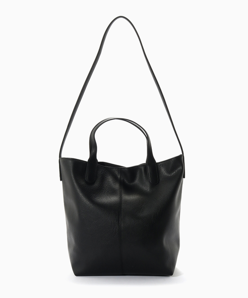 OSKR(オーエスケーアール)の「OSKR / オーエスケーアール ex 2WAY MEDIUM TOTE BAG(トートバッグ・メンズ・ブラウン/ブラック・FREE)」の6枚目の写真