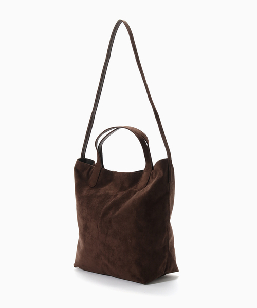 OSKR(オーエスケーアール)の「OSKR / オーエスケーアール ex 2WAY MEDIUM TOTE BAG(トートバッグ・メンズ・ブラウン/ブラック・FREE)」の7枚目の写真