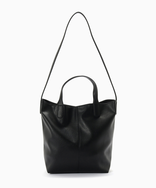 OSKR(オーエスケーアール)の「OSKR / オーエスケーアール ex 2WAY MEDIUM TOTE BAG(トートバッグ・メンズ・ブラウン/ブラック・FREE)」の8枚目の写真
