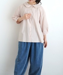 セール】フクロウとまひるの月のリリーワルツ“ブラウス”（シャツ