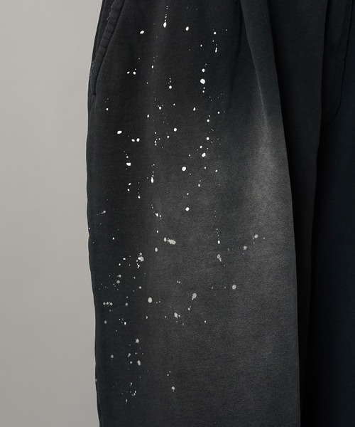 MAISON SPECIAL(メゾンスペシャル)の「《UNISEX》Destroy Damage Prime-Wide Sweat Shorts/デストロイダメージプライムワイドスウェットショーツ【MAISON SPECIAL/メゾンスペシャル】(スウェットパンツ・メンズ・パープル/ホワイト/ピンク/ブラック・0/1/2)」の17枚目の写真