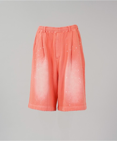 MAISON SPECIAL(メゾンスペシャル)の「《UNISEX》Destroy Damage Prime-Wide Sweat Shorts/デストロイダメージプライムワイドスウェットショーツ【MAISON SPECIAL/メゾンスペシャル】(スウェットパンツ・メンズ・パープル/ホワイト/ピンク/ブラック・0/1/2)」の20枚目の写真