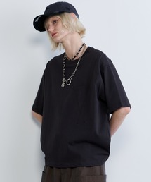 AIVER（アイバー）の「AIVER　30/2ウォッシュ天竺ガゼットポケットコンパクトS/S TEE（Tシャツ/カットソー）」