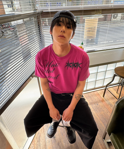 UNTITLED SEOUL（アンタイトル ソウル）の「ステリートレースクロップ半袖ピンク（Tシャツ/カットソー・レディース・その他・MEDIUM/LARGE）」の3枚目の写真