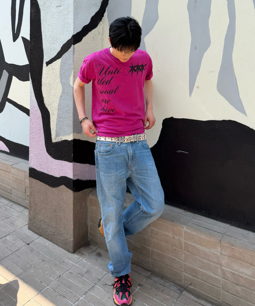 UNTITLED SEOUL（アンタイトル ソウル）の「ステリートレースクロップ半袖ピンク（Tシャツ/カットソー・レディース・その他・MEDIUM/LARGE）」の5枚目の写真