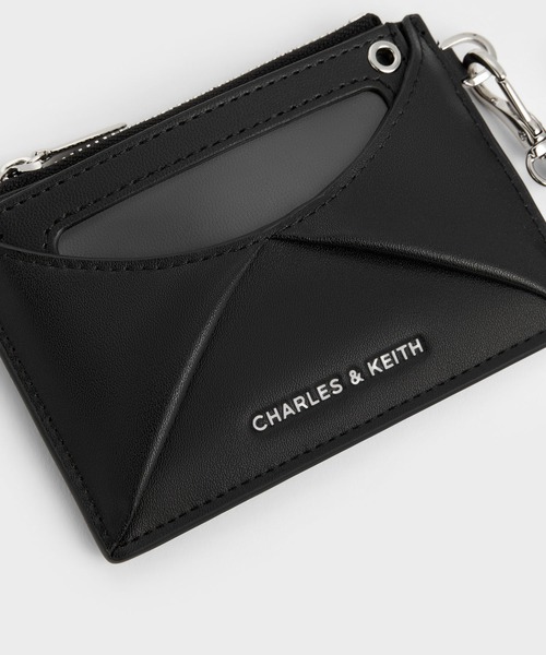 CHARLES & KEITH(チャールズ & キース)の「Hazel ヘーゼル ボウパネル カードホルダー(カードケース・レディース・ピンク系その他3/スミクロ/クリーム・XXS)」の13枚目の写真