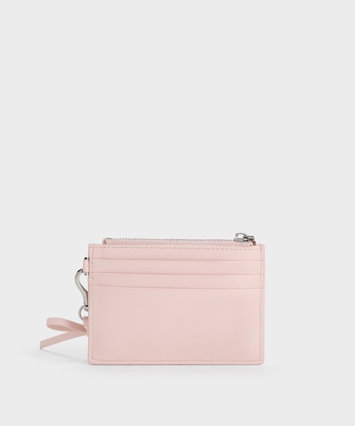 CHARLES & KEITH(チャールズ & キース)の「Hazel ヘーゼル ボウパネル カードホルダー(カードケース・レディース・ピンク系その他3/スミクロ/クリーム・XXS)」の18枚目の写真