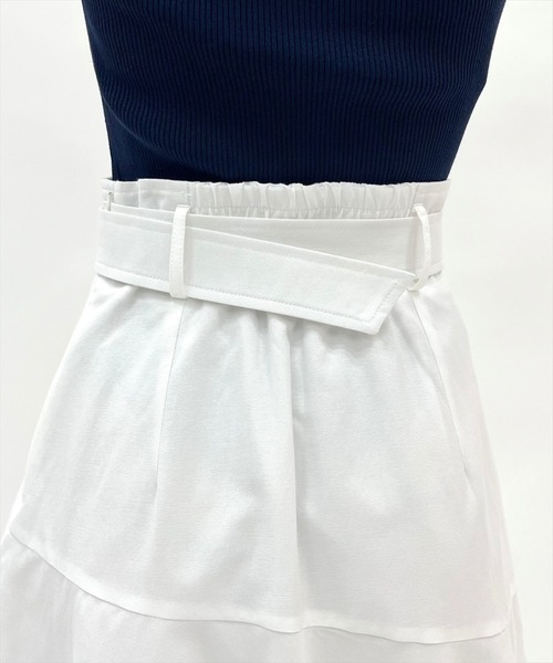 WILLSELECTION（ウィルセレクション）の「ベルト付きハンカチヘムスカート（スカート・レディース・ブルー/レッド/ホワイト系その他/オフホワイト・FREE）」の11枚目の写真