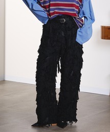 ROSE BUD | (CREOLME)FRINGE JACQUARD PANTS(その他パンツ)