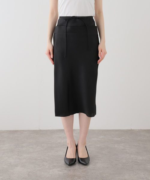 EDIT. FOR LULU（エディットフォールル）の「【GIA STUDIOS/ジア ストゥディオス】LANKY SILK SKIRT（スカート・レディース・ブラック・36/34）」の10枚目の写真