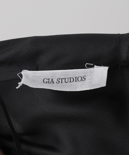 EDIT. FOR LULU（エディットフォールル）の「【GIA STUDIOS/ジア ストゥディオス】LANKY SILK SKIRT（スカート・レディース・ブラック・36/34）」の16枚目の写真