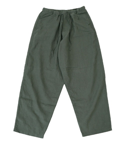STYLISE（スタイライズ）の「【alvana】LINEN OVER EASY PANTS / 3カラー [ALV-00109]（その他パンツ・メンズ・カーキ/ネイビー/ホワイト・M）」の2枚目の写真
