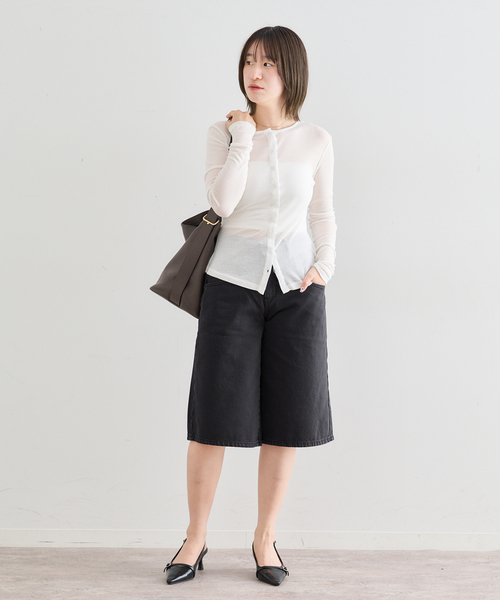 U by SPICK&SPAN(ユーバイスピックアンドスパン)の「LEVI'S/リーバイス SUPER BAGGY JORT(その他パンツ・レディース・ブルー/ブラック系その他・25/26/27)」の3枚目の写真