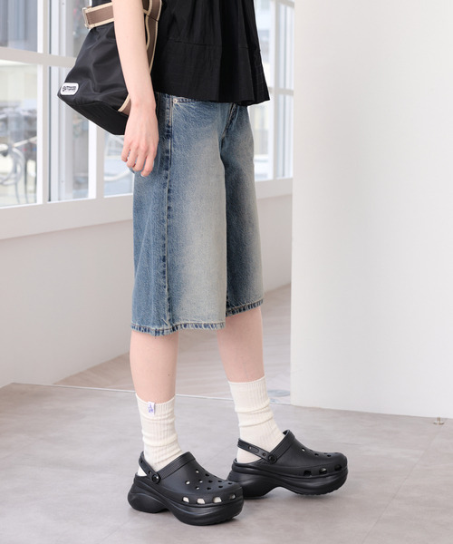 U by SPICK&SPAN(ユーバイスピックアンドスパン)の「LEVI'S/リーバイス SUPER BAGGY JORT(その他パンツ・レディース・ブルー/ブラック系その他・25/26/27)」の14枚目の写真