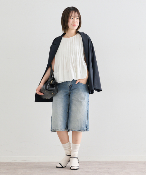 U by SPICK&SPAN(ユーバイスピックアンドスパン)の「LEVI'S/リーバイス SUPER BAGGY JORT(その他パンツ・レディース・ブルー/ブラック系その他・25/26/27)」の19枚目の写真