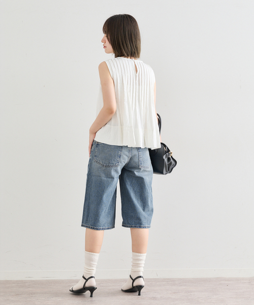 U by SPICK&SPAN(ユーバイスピックアンドスパン)の「LEVI'S/リーバイス SUPER BAGGY JORT(その他パンツ・レディース・ブルー/ブラック系その他・25/26/27)」の22枚目の写真
