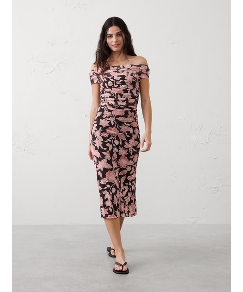 BANANA REPUBLIC FACTORY STORE(バナナリパブリック ファクトリーストア)の「BANANA REPUBLIC FACTORY STORE メッシュミディスカート(スカート・レディース・ブラック/ブラウン/ピンク・S/M/L/XS)」の5枚目の写真
