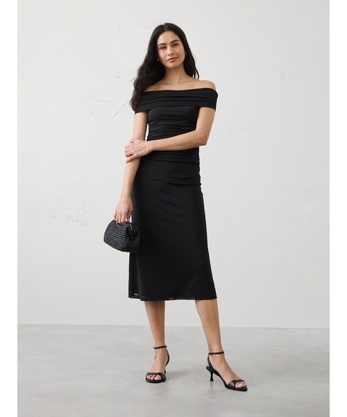 BANANA REPUBLIC FACTORY STORE(バナナリパブリック ファクトリーストア)の「BANANA REPUBLIC FACTORY STORE メッシュミディスカート(スカート・レディース・ブラック/ブラウン/ピンク・S/M/L/XS)」の7枚目の写真