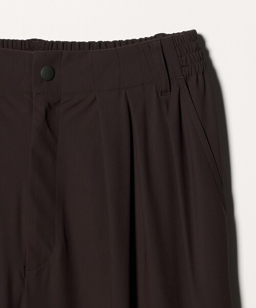 UNITED ARROWS(ユナイテッドアローズ)の「ジャージー タック ワイドパンツ ‐ウォッシャブル‐(スラックス・レディース・ターコイズブルー系/ブラック/ダークブラウン/ネイビー・38/36)」の21枚目の写真