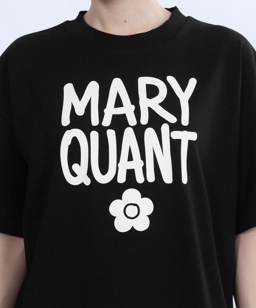 MARY QUANT(マリークワント)の「ペイントロゴ Tシャツ(Tシャツ/カットソー・レディース・レッド/ホワイト/ミント/ブラック・M)」の12枚目の写真