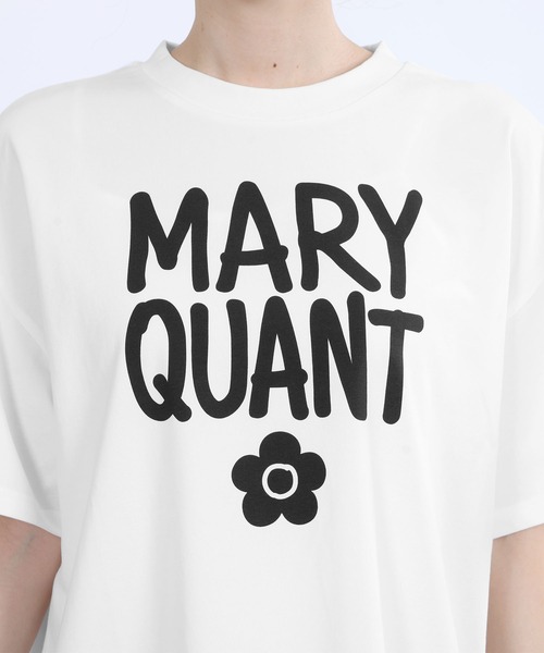 MARY QUANT(マリークワント)の「ペイントロゴ Tシャツ(Tシャツ/カットソー・レディース・レッド/ホワイト/ミント/ブラック・M)」の14枚目の写真
