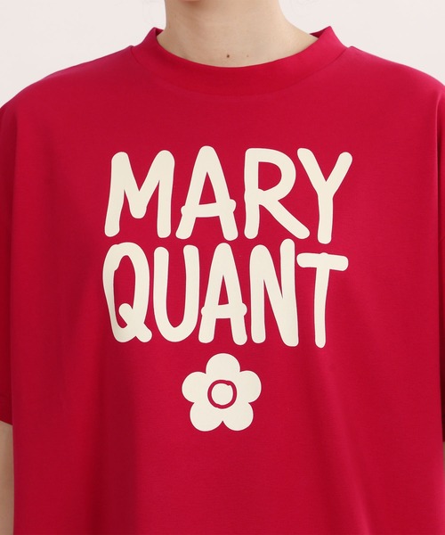 MARY QUANT(マリークワント)の「ペイントロゴ Tシャツ(Tシャツ/カットソー・レディース・レッド/ホワイト/ミント/ブラック・M)」の19枚目の写真