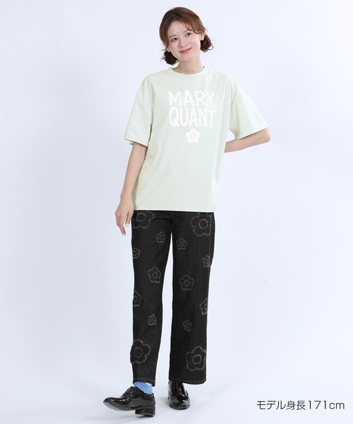 MARY QUANT(マリークワント)の「ペイントロゴ Tシャツ(Tシャツ/カットソー・レディース・レッド/ホワイト/ミント/ブラック・M)」の21枚目の写真