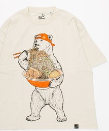 SVEC（シュベック）の「豪快盛りラーメンクマ BIG TEE（Tシャツ/カットソー）」