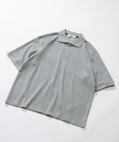 URBAN RESEARCH Sonny Label(アーバンリサーチサニーレーベル)の「遮熱UVカットベーシックポロシャツ(ポロシャツ・メンズ・グリーン/グレー/オフホワイト/ブラック・MEDIUM/LARGE/X-LARGE)」の3枚目の写真