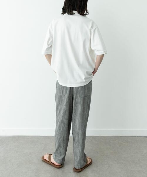 URBAN RESEARCH Sonny Label(アーバンリサーチサニーレーベル)の「遮熱UVカットベーシックポロシャツ(ポロシャツ・メンズ・グリーン/グレー/オフホワイト/ブラック・MEDIUM/LARGE/X-LARGE)」の12枚目の写真