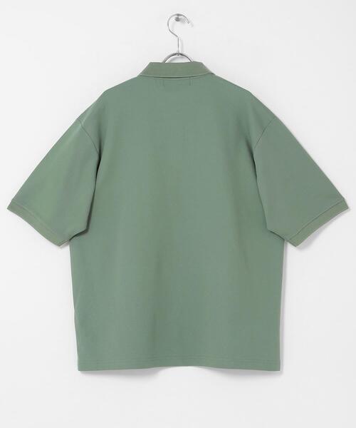 URBAN RESEARCH Sonny Label(アーバンリサーチサニーレーベル)の「遮熱UVカットベーシックポロシャツ(ポロシャツ・メンズ・グリーン/グレー/オフホワイト/ブラック・MEDIUM/LARGE/X-LARGE)」の17枚目の写真